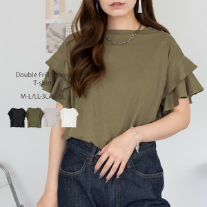 T-shirt Ladies fashion Cotton Cut-and-sew