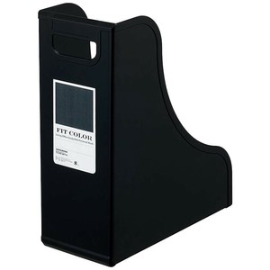 ナカバヤシ　FIT　COLOR　A4ファイルスタンド　BK　ブラック　FB-FCE6E-BK
