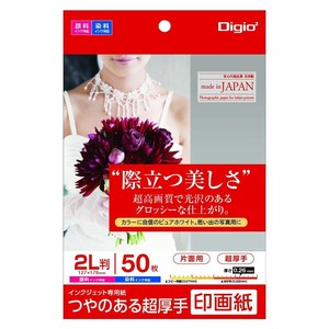 ナカバヤシ　IJ印画紙SK2　超厚手　2L　50枚　JPSK2-2L-50