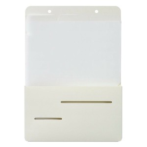 ナカバヤシ　けんこう君ホルダー　A4　ホワイト　IF-3041W