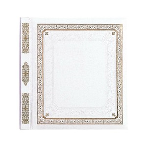 ナカバヤシ　フエルアルバム　Lサイズ　パレス　白　ア-LP-15A