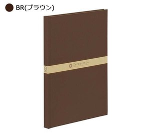 ナカバヤシ　テラコッタ　ブック式フリーアルバム　A4　TER-A4B-200　BR(ブラウン)