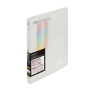 ナカバヤシ　ロジカルバインダーノート　B5スリム　クリア　BN-B504A-C