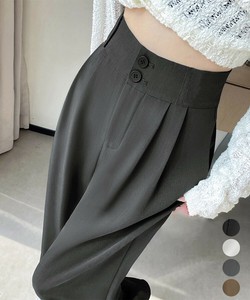 国内即納 ワイドパンツ ツータックスラックスパンツ