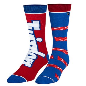 【ODD SOX（オッド ソックス）】クルー ソックス LARGE FEET TWIZZLERS SPLIT OS-SOC-M-32720MONCD