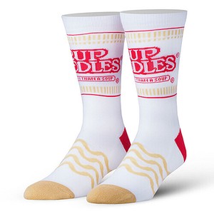 【ODD SOX（オッド ソックス）】クルー ソックス LARGE FEET CUP NOODLES OS-SOC-M-OSCUPNOOD