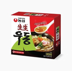 農心 生生うどん 253g だし香る本格スープ