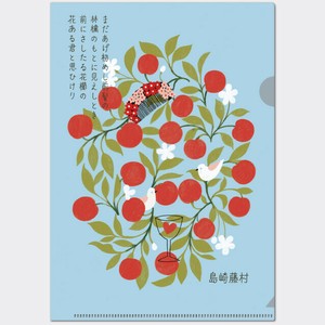 Pre-order File Plastic Sleeve Stationery Made in Japan