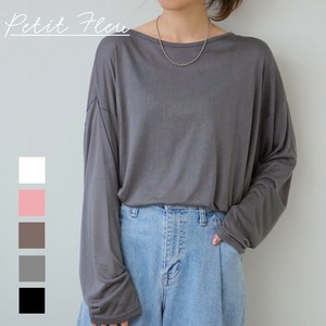 【予約商品/8月下旬】オパール天竺シアーロンT/長袖Tシャツ