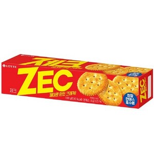 ロッテ ZEC (ゼック) クラッカー 100g 韓国お菓子 クラッカー