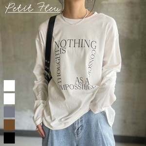 【2025秋冬新作】スクエアロゴ長袖Tシャツ