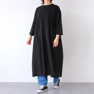 Casual Dress Gathered Dress 7/10 length [A/W NEW]