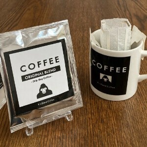 K's Blend Coffee　ドリップバッグ　コーヒー　オリジナルブレンド　ゴリラ