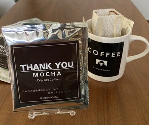 K's Blend Coffee　ドリップバッグ　コーヒー　モカ　THANK YOU