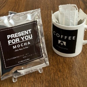 K's Blend Coffee　ドリップバッグ　コーヒー　モカ　PRESENT FOR YOU