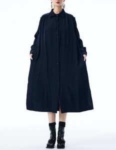 ワンピース  長袖  無地  ゆったり 快適 レディース ファッション WCMA434
