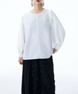 Tシャツ  ラウンドネック 長袖   無地  ゆったり 快適 レディース ファッション  WCMA435