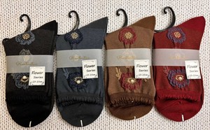 短袜 花朵 2025年 数量限定 秋冬新品