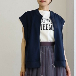 MA-1風ジップアップベスト　SKYpink大阪店 (スぺランザ)