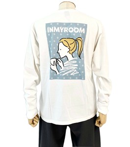 【ユニセックス】ソフトコットン天竺  イラスト柄プリントロンTEE