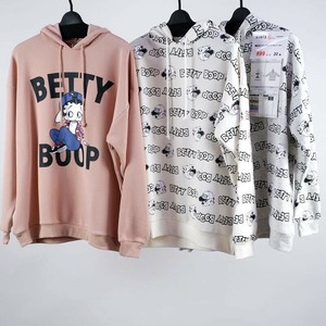 予約 ベティ 裏起毛ビッグパーカー 裏起毛 パーカー スウェット BettyBoop ベティちゃん ユニセックス
