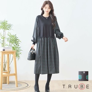 Casual Dress Switching Dress Square Polka Dot [2025 NEW]