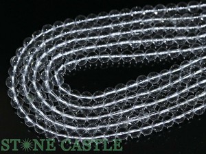 【丸ビーズ】天然水晶 7mm (数量限定商品) 【天然石 パワーストーン】