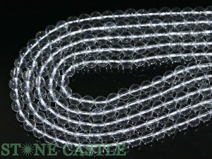 【丸ビーズ】天然水晶 8mm (数量限定商品) 【天然石 パワーストーン】