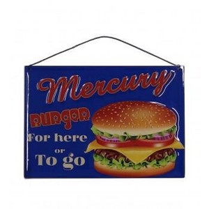 （取り寄せ品）ﾏｰｷｭﾘｰﾒﾀﾙｻｲﾝ BURGER