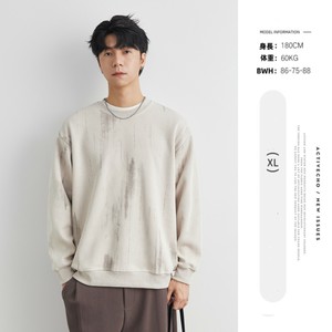 P22829 2025春秋新作 カジュアル 長袖 メンズ トップス ゆるい ファッション パーカー レトロ 韓国風
