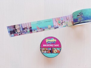 スポンジボブ　マスキングテープ　CSB74