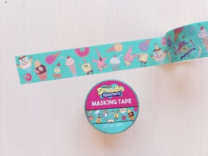 スポンジボブ　マスキングテープ　CSB75
