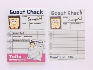 スポンジボブ　To Do Memo　CSB76