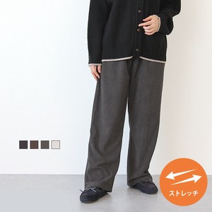 Full-Length Pant Straight Pants Corduroy Easy Pants [A/W NEW]