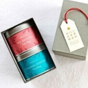 本格ティーバッグギフト 水出し煎茶&和紅茶 茶缶入り 国産/お茶/ギフト/飲料