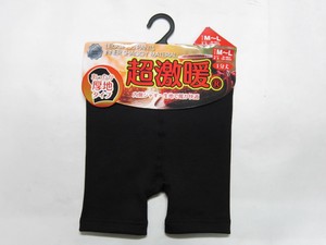 婦人あったか320デニール裏シャギー1分たけパンツ【M〜L】