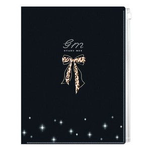 ★9月下旬発売新商品★【カミオジャパン】GYARUMEEファスナー付き6Pクリアファイル