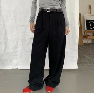 u28912レディース ボトムス ロング丈 スーツパンツ ゴム 通勤 5色 ストレート  2025夏秋新作