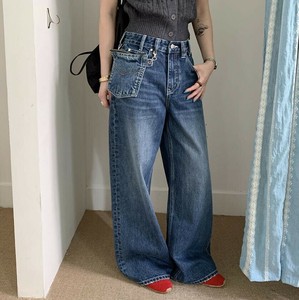 u28913レディース ボトムス デニムパンツ ジーンズ ロング丈 ストリート レトロ 2025夏秋新作