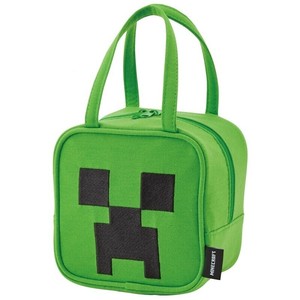 スケーター 【予約販売】スエット素材ダイカットバッグ Minecraft／マイクラ クリーパー