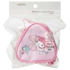 スケーター 【予約販売】保冷おにぎり型ミニランチバック マイメロディ／ビックリボン