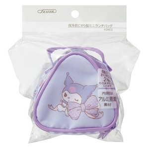 スケーター 【予約販売】保冷おにぎり型ミニランチバック クロミ／ビックリボン