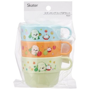 スケーター 【予約販売】スタッキングコップ（3個セット）いないいないばあっ!