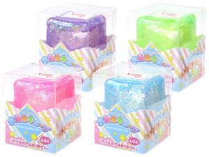 【水飴触感のスクイーズ】クリスタル水あめ　キューブ