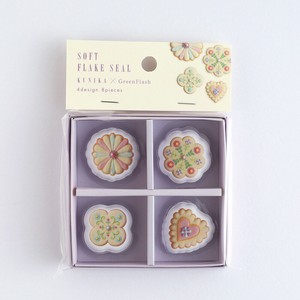 【KUNIKA×GreenFlash】箱入りソフトフレークシール（purple）