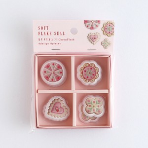 【KUNIKA×GreenFlash】箱入りソフトフレークシール（pink）
