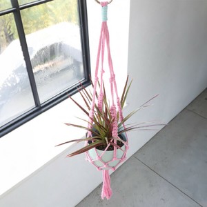 Macrame hanging マクラメハンギング ポットカバー&プラントポット&植木鉢