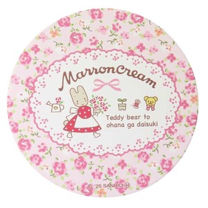 【食器】マロンクリーム 吸水コースター 40th