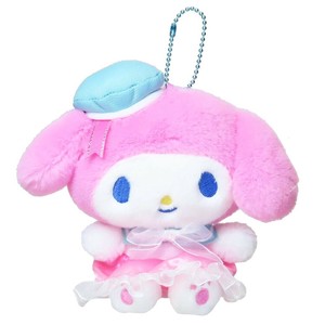 【マスコット】マイメロディ ミニぬいぐるみボールチェーン シャーベットマリン