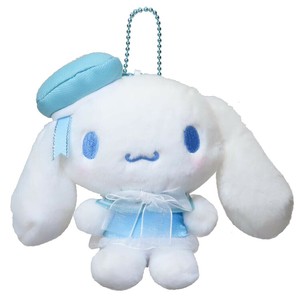 【マスコット】シナモロール ミニぬいぐるみボールチェーン シャーベットマリン